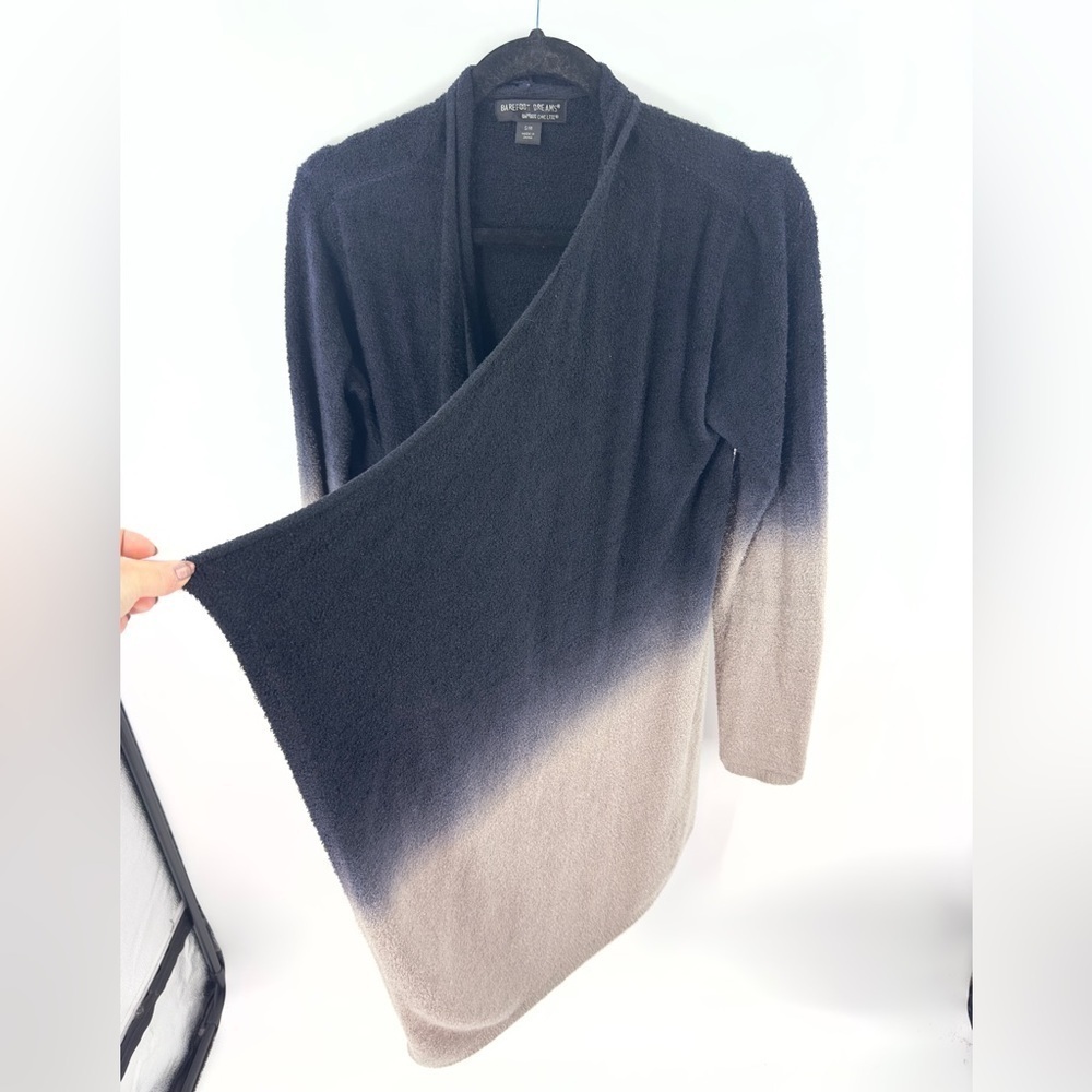 Barefoot Dreams Cardigan Womens S/M Bamboo Chic Lite Calypso Wrap Ombre Soft - Picture 2 of 9